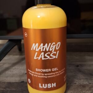 Lush Mango Lassi Shower Gel - Vibrant Yellow